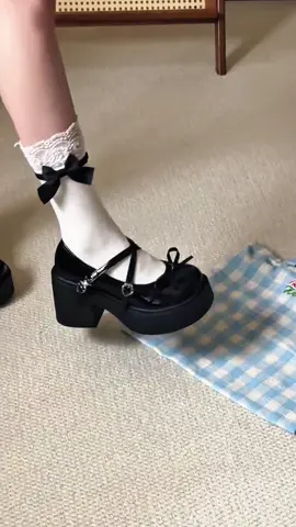 Giày nữ giày lolita đế cao #giayloliita #giaynu #giaynuthoitrang #giaynuxinh  #thinhhanhtiktok 