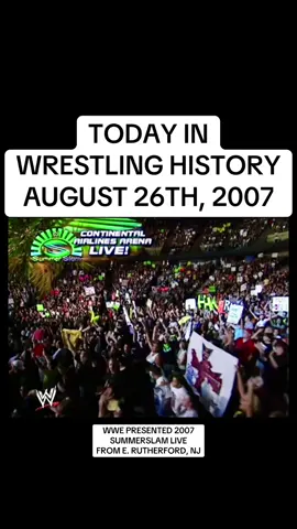 #TodayInHistory #2007 #WWE #SummerSlam #BachPac 