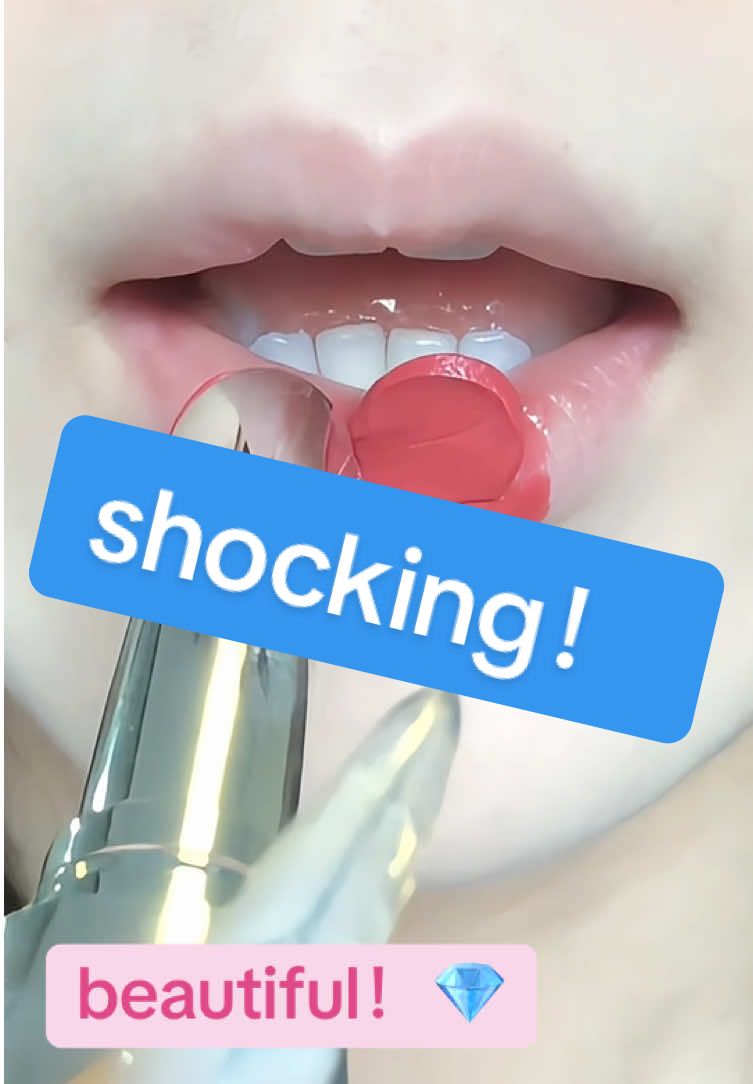 shocking！Magic lipstick！💄#lipsticks #fyp #lipsticktutorial #lipstickchallenge #makeup 