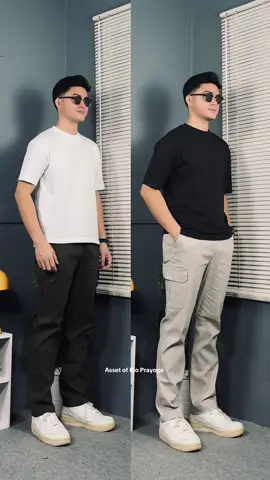 Outfit celana cargo 😎 #rekomendasioutfit #outfitpria  #cargopants 