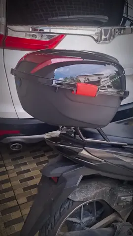 Bagasi motor premium , tetap gaya walaupun bawaan banyak #fypシ゚ #tiktok 