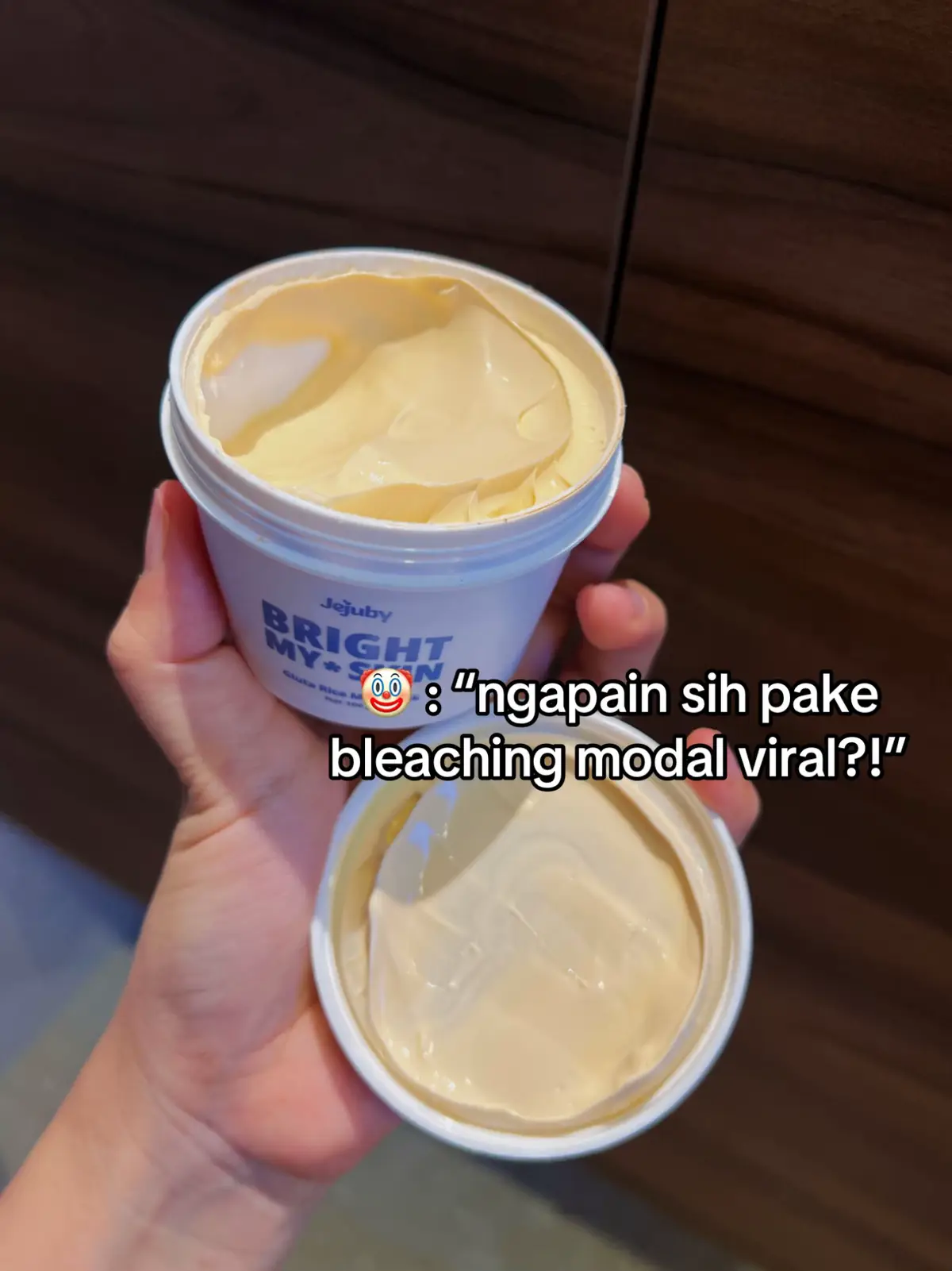 kuncinya rutin konsisten! yang udah pernah pake rutin pasti tau sih sengaruh apa 🤫🤪 #BeautyTok #jejuby #bleachingbadan 