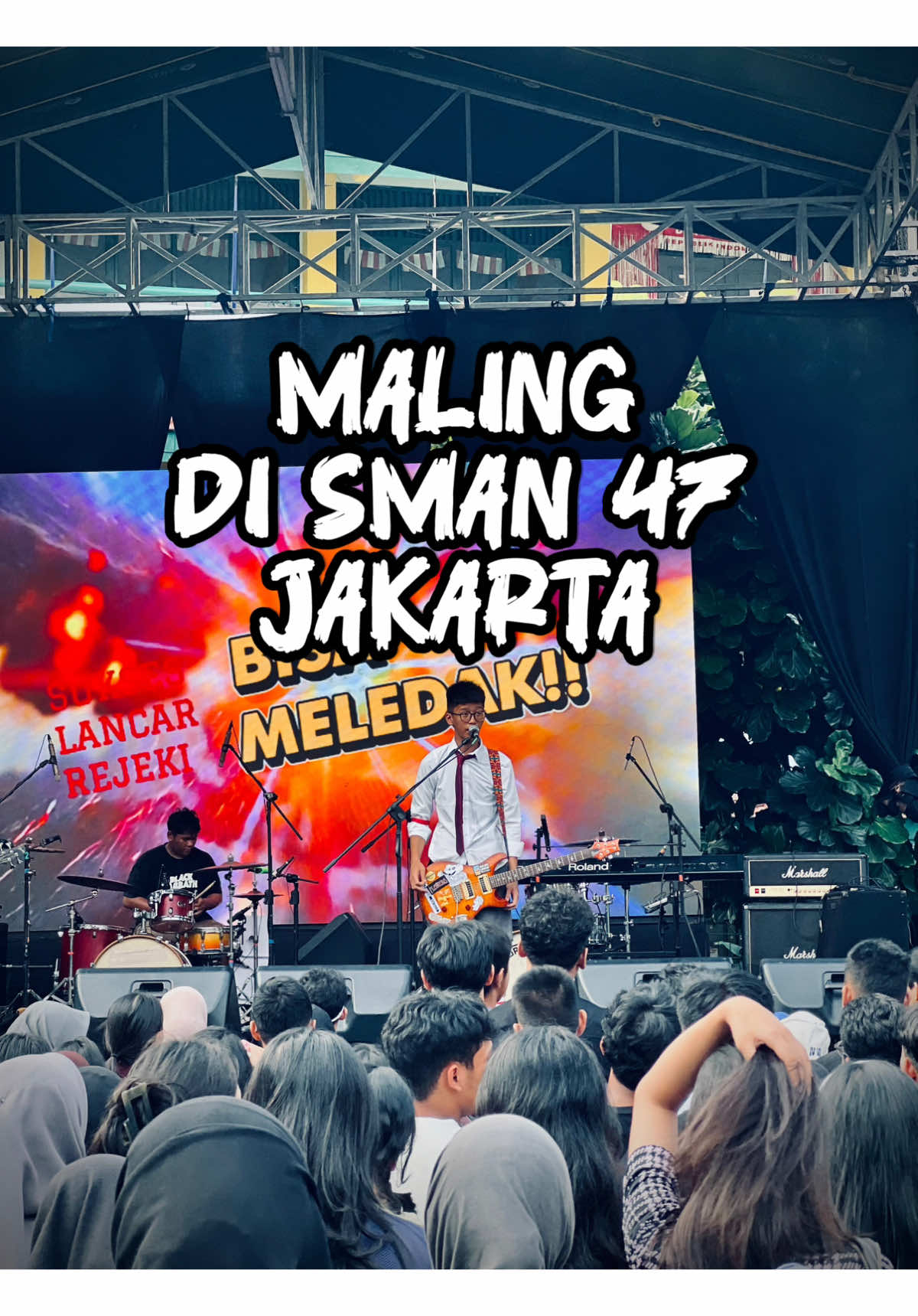 MALING LIVE DI SMAN 47 JAKARTA #sukseslancarrejeki #sman47jakarta #fypindo #viralindo 