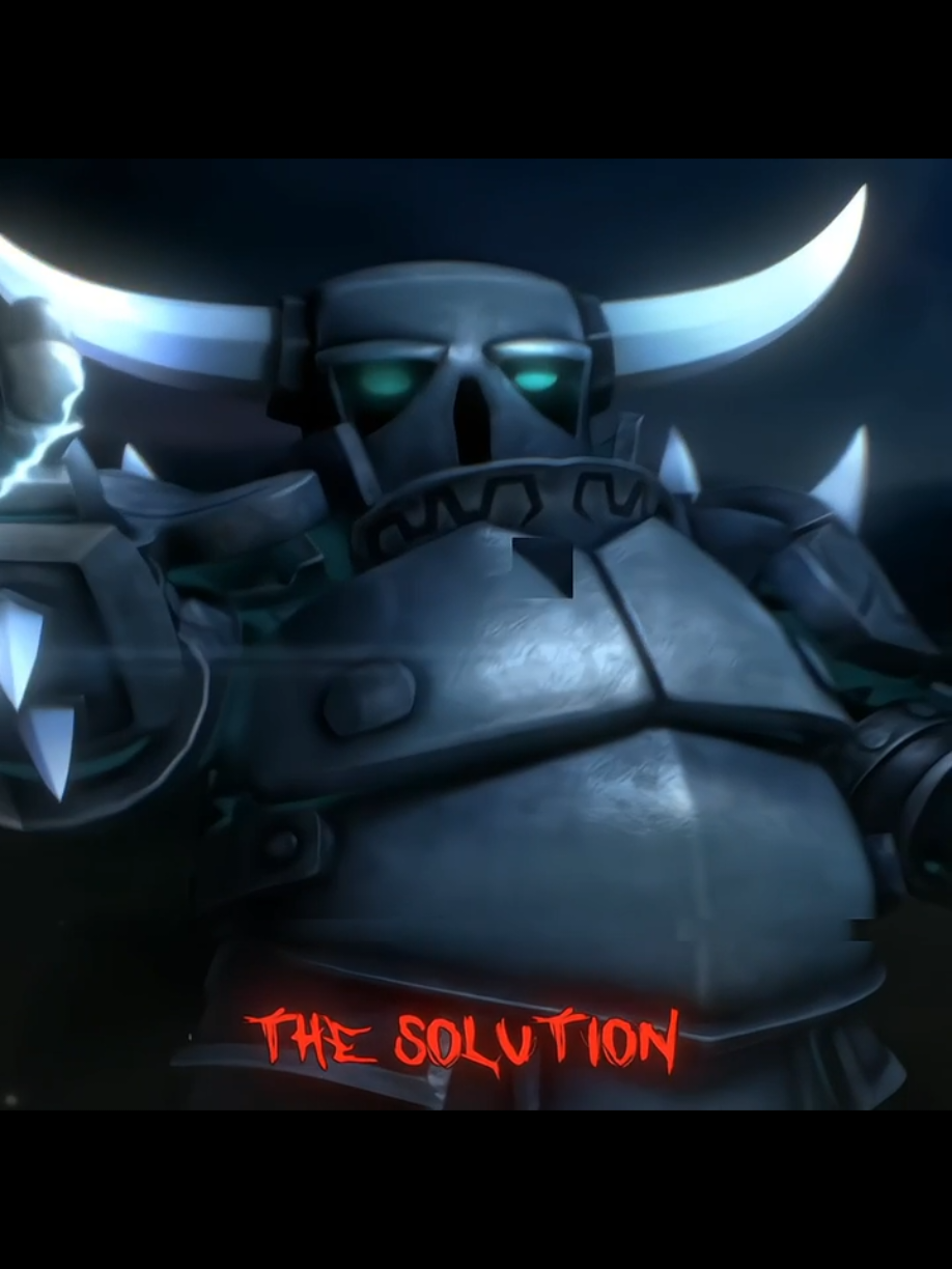 This lowk mid I need better shakes.  #clashroyale #pekka #fyp #edit 