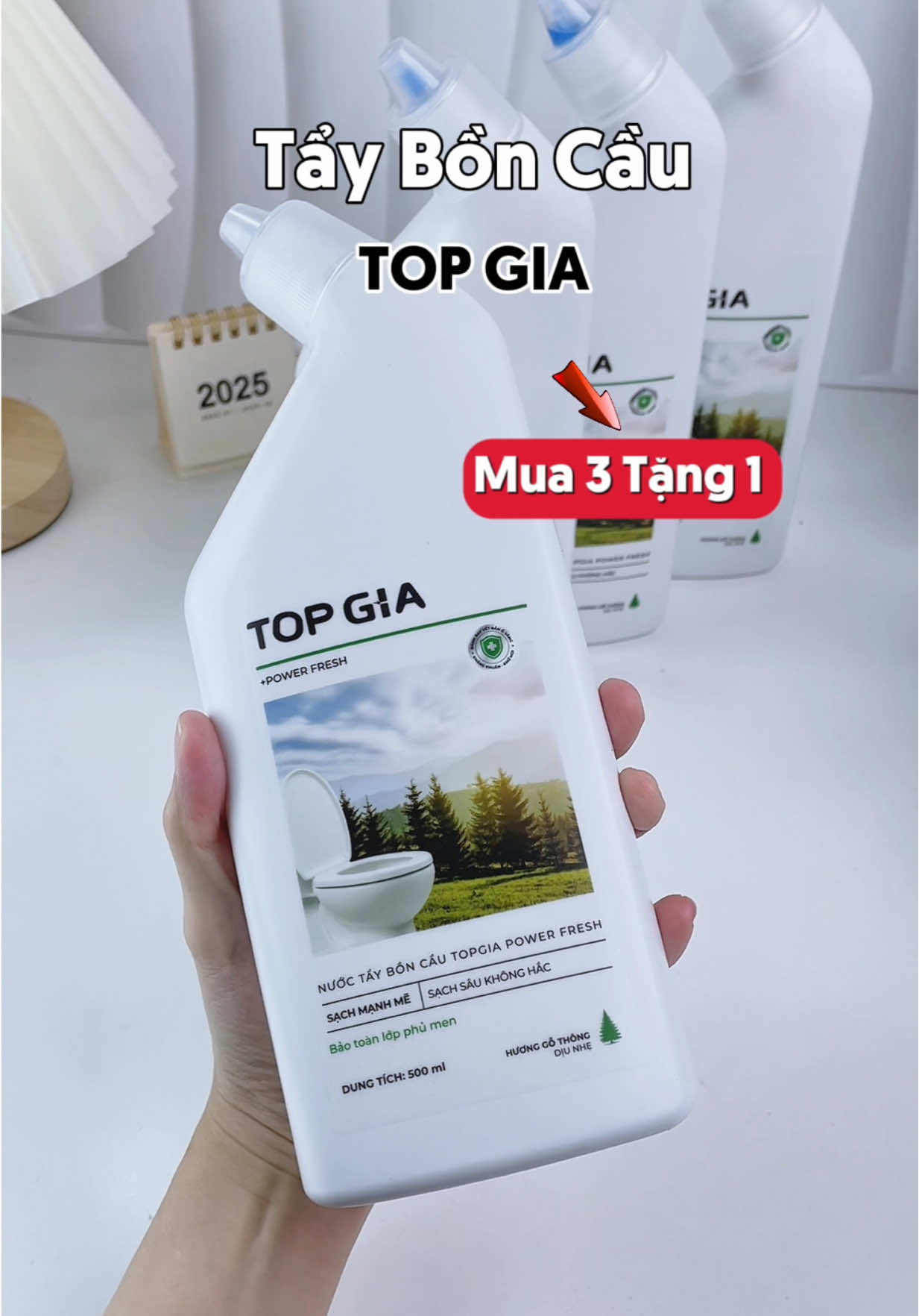 Nước tẩy bồn cầu TOP GIA #topgia 