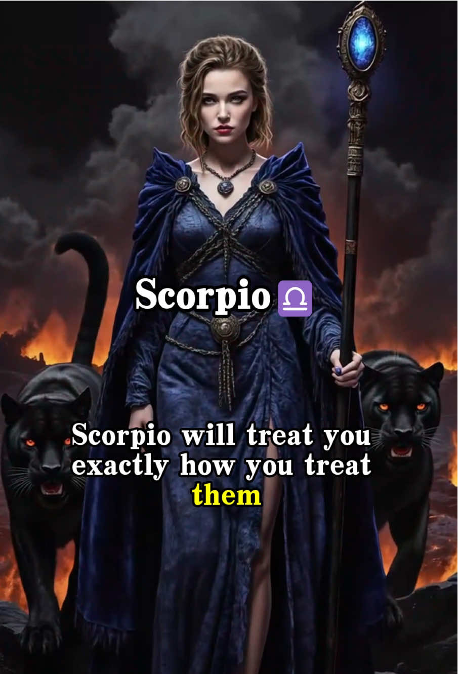 Scorpio will treat you exactly how treat them#scorpio #zodiac #constellation #scorpio♏️ 
