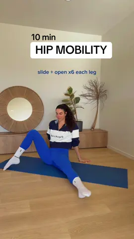 Want the full guided class? In the SZM Online Studio, I walk you through every move step by step, so you can practice safely and get results. (Link in bio to join.) ➡️ Repeat the sequence twice, moving slowly and with control. #hipmobility