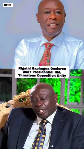 On August 26, 2025, former Kenyan Deputy President  Rigathi Gachagua confirmed his 2027 presidential candidacy. During an interview with Yvonne Okwara on Citizen TV.  Despite his 2024 impeachment, he claims eligibility as his legal challenges remain unresolved.  Leading the Democracy for the Citizens Party,  Gachagua aims to unite the opposition against President Ruto,  Potentially splitting votes in Mt. Kenya and weakening the opposition’s cohesion  If they fail to field a single candidate. TRUTH BE TOLD 🇰🇪 