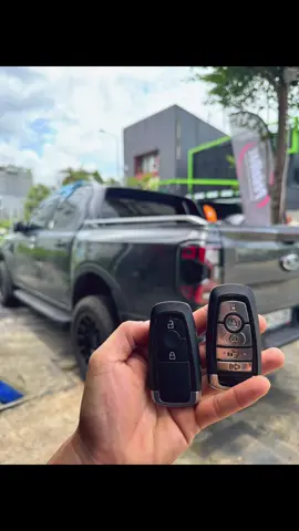 #nâng cấp chìa đề nổ #raptor 5nút cho #ford #witrack #2025 