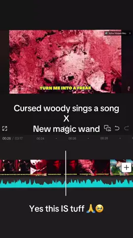 Would be longer but copyright exists 😔 #viral #fyp #funny #eeffoc #cursedwoody 