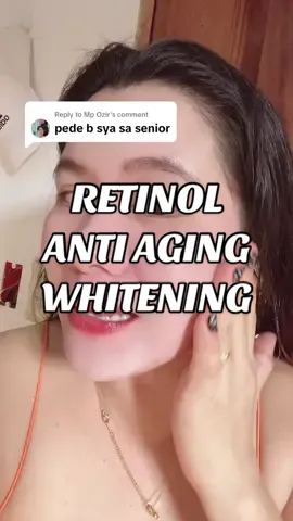 Replying to @Mp Ozir retinol cream anti aging cream#whiteningcream#antiagingcream#retinol#retinolbenefitsonface #skincaretips  