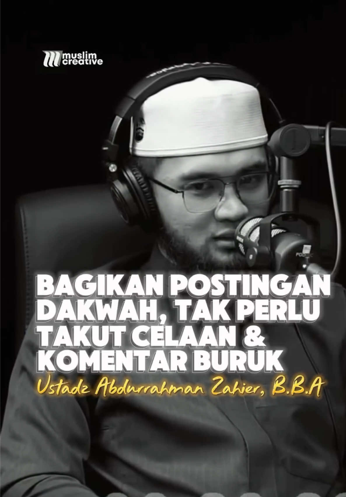 👤 Ustadz Abdurrahman Zahier, B.B.A, hafidzahullahu  ▪️▫️▪️▫️▪️▫️▪️▫️ Kunjungi sosial media kami :  📍Facebook : https://fb.com/muslimcreativemedia 📍Youtube : http://youtube.com/c/muslimcreativid 📍Instagram : @muslimcreativ.id  Jazakumullahu khayran atas dukungannya..   #salafi #abdurrahmanzahier #manhajsalaf #dakwahislam