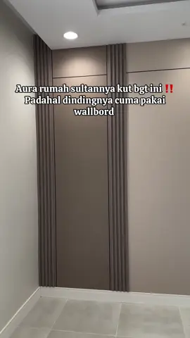 Wallboard emang lebih mewah dan elegan #KontraktorPekanbaru #wallboard #InteriorPekanbaru #LantaiSPC #SPCFlooring 