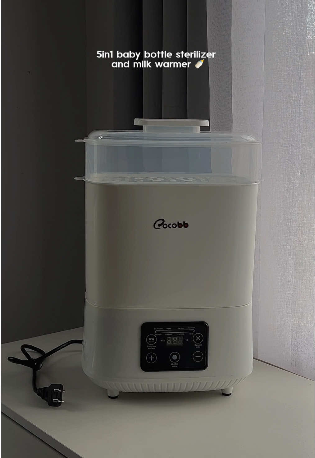 5in1 baby bottle sterilizer and milk warmer from @cocobabyph #milkwarmer #bottlesterilizer #sterilizer #MomsofTikTok #momtok 