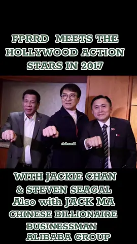 FPRRD Meets the Hollywood Actors & Martial Arts Jackie Chan 2019 & Steven Seagal 2017 & Jack Ma    #Duterte #jackiechan  #stevenseagal #jackma  #fyp