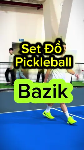 Set đồ pickleball nhà Bazik ngon bổ rẻ anh em mua ngay thôi đang sale đó #pickleball #bazik #baziksport #huynhnguatay 
