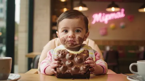 The sweet life of baby influencers 🥺🥰 #ArabTikTok #babytiktok #babytalking #foryou #trending 