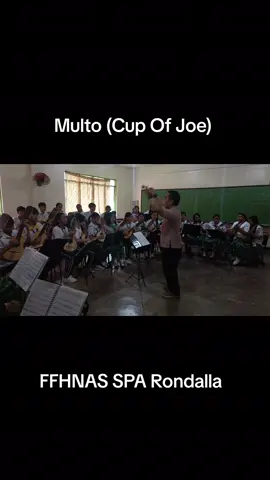 Multo  (Cup of Joe) FFHNAS SPA Rondalla  Principal: Elsilda P. Bunagan (Principal IV) Asst. Principal II: Melgee A. Canare  Head Teacher V (MAPEH Department): Eduardo M. Giron S.P.A. Coordinator/Teacher/Arranger/Conductor:  Marco Polo C. Ignacio #multo  #multocupofjoe  #cupofjoe  #rondalla  #ffhnas  @cupofjoemusic 