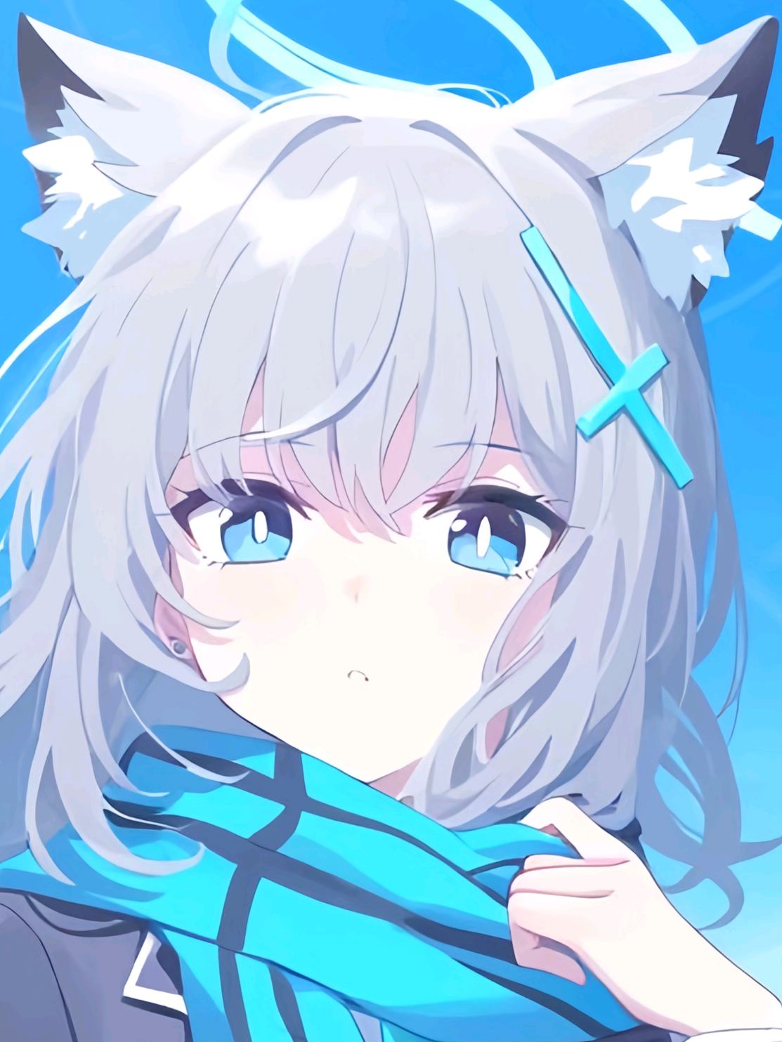 Shiroko 🤍🩵 - #shiroko #bluearchive #anime #fyp 
