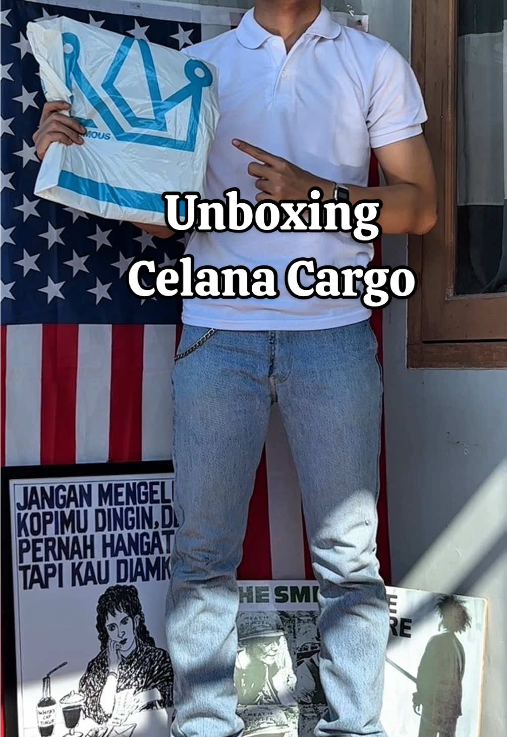 Rekomendasi celana cargo dari @Screamous Clothing #outfitideas #outfitinspo #screamous 