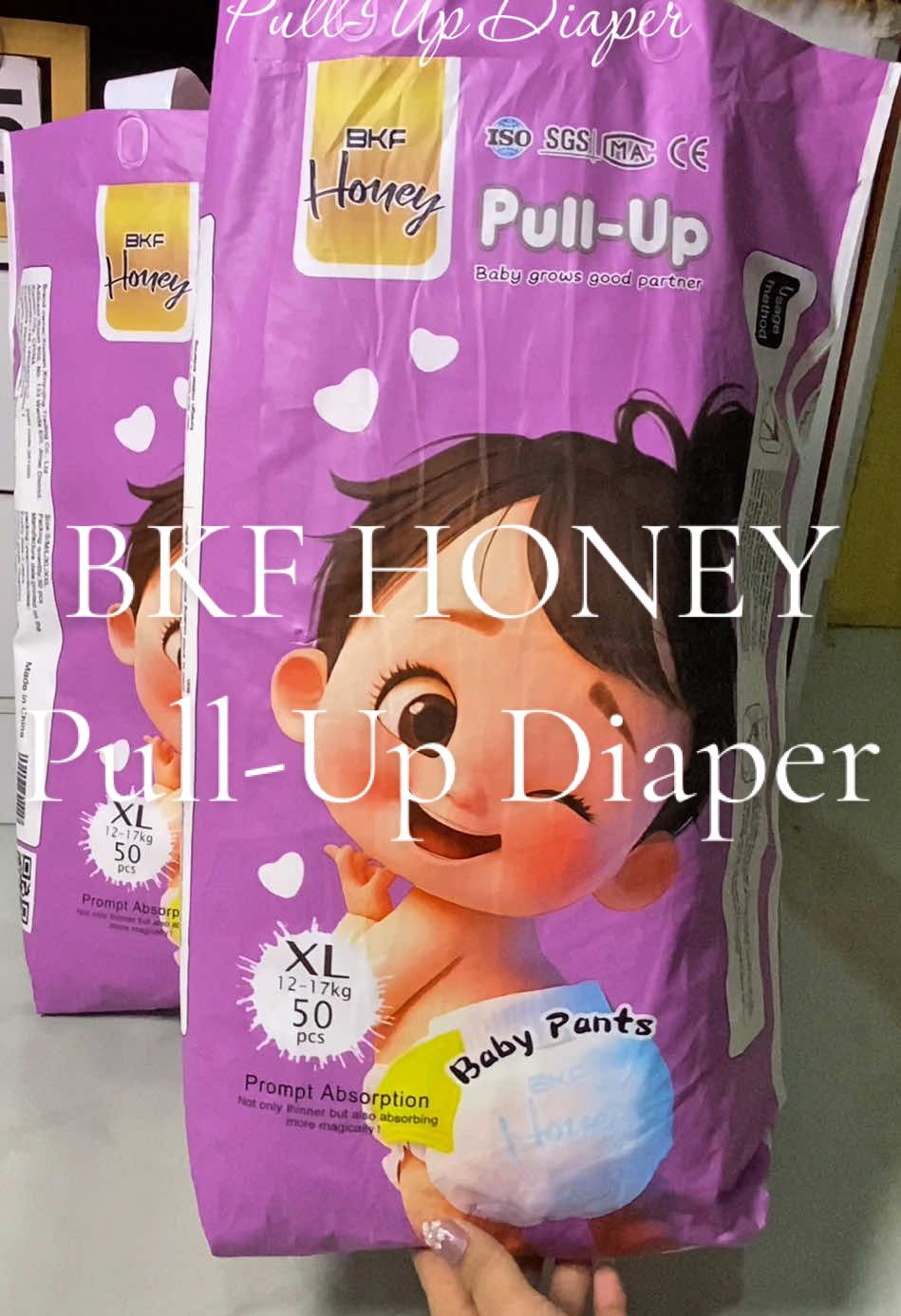 another sulit & affordable diaper 🤍  #bkfhoneydiaper #bkfhoney #diaper #fyp 