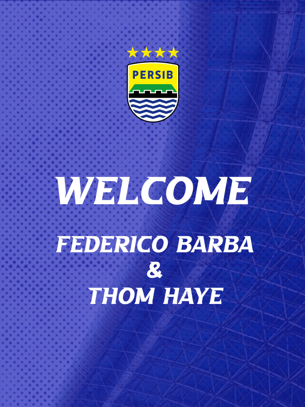 Welcome!!! Federico Barba & Thom Haye ⭐⭐⭐⭐ sc: YTB TVRI Jabar #wearepersib #federicobarba #thomhaye #persib #tvrijabar 