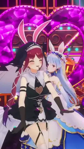 兎と一緒にラビットホール🐰 fullはYouTubeで！ #hololive #宝鐘マリン #vtuber #兎田ぺこら #dance 