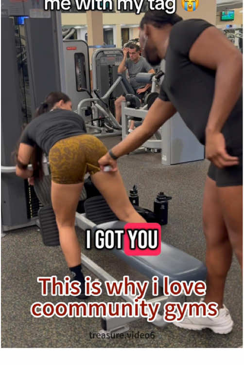 The most heartwarming gym moment ❤️❤️#fyp #asmr #ohmygod #themost #heartwarming #gym #wholesome