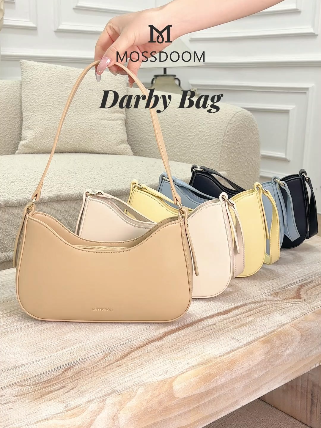 👜 I can’t live without this underarm bag for my daily outfits! #mossdoom #TikTokShopBrandDayMY #promotion #fashion #womenbag #beautiful