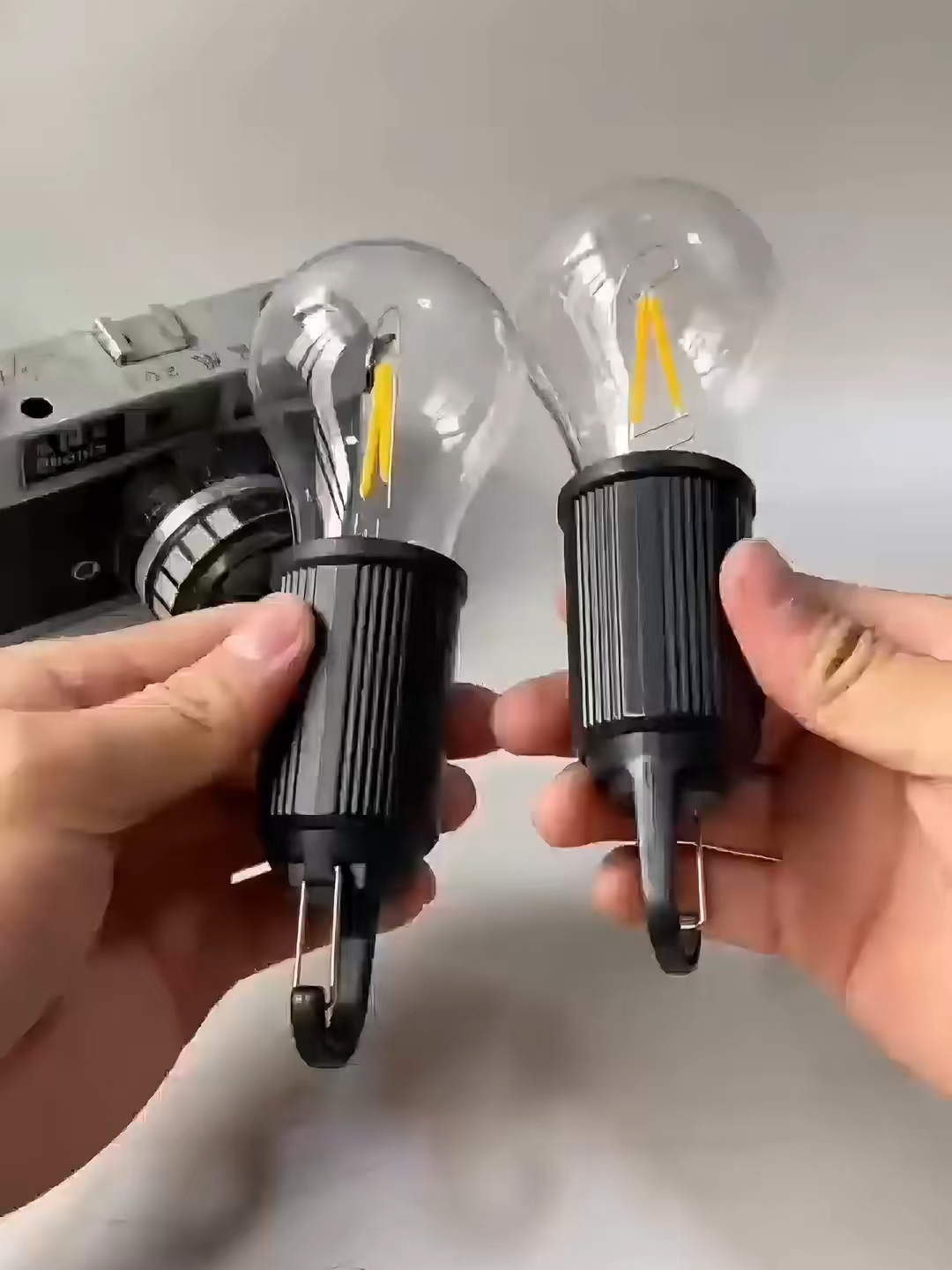 Welcome to the homepage store    Solar camping light outdoor lighting bulb portable spherical rechargeable tungsten light tent camping light#camping #outdoors #decorative