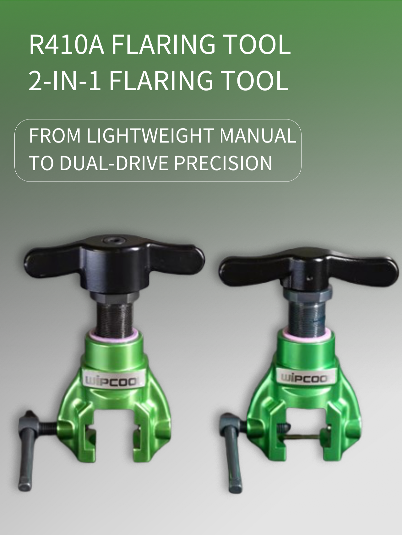 🔧 Manual or Power? You Choose. Meet the ultimate flaring duo: ✔ R410A Manual Flaring Tool – Lightweight, precise, effortless ✔ 2-in-1 Flaring Tool – Switch to power mode when speed matters 💡Both feature aluminum flaring bodies & side gauges for perfect tube height every time. 👇 Which one’s your go-to for the job site? Comment Manual or 2-in-1 below! 🔩 #FlaringTool #hvac #tools #Innovation  #wipcool #cooltools#ToolUpgrade #RepairTips