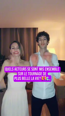 Quels acteurs se sont mis ensemble sur le tournage de plus belle la vie ? #couple #couplegoals #pblv #plusbellelavie #serie 