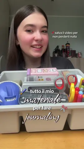 voi usate anche qualcos’altro? 🎀⭐️ #journaling #junkjournal #junkjournaling #journalingmaterials 