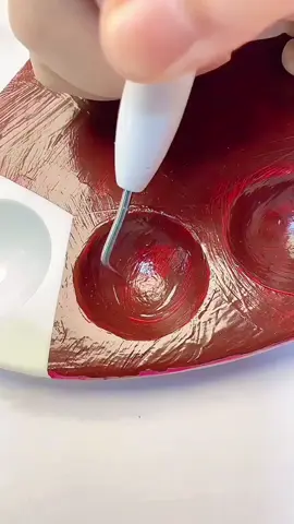 Extremely comfortable pigment #paintpull #paint #satisfying #oddlysatisfying #fyp #asmr 