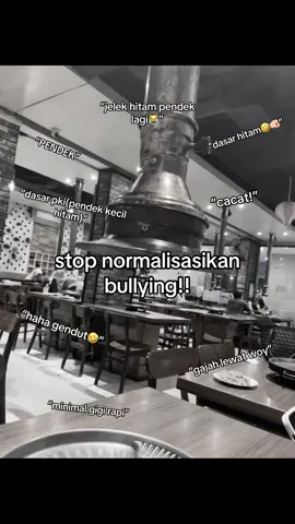 bullying dampak ny gede banget loh?.. mulut kalian kenapa sih bisa” tega bilang gitu? kalian udah sempurna kah? *berdasarkan pengalaman ku sendiri.