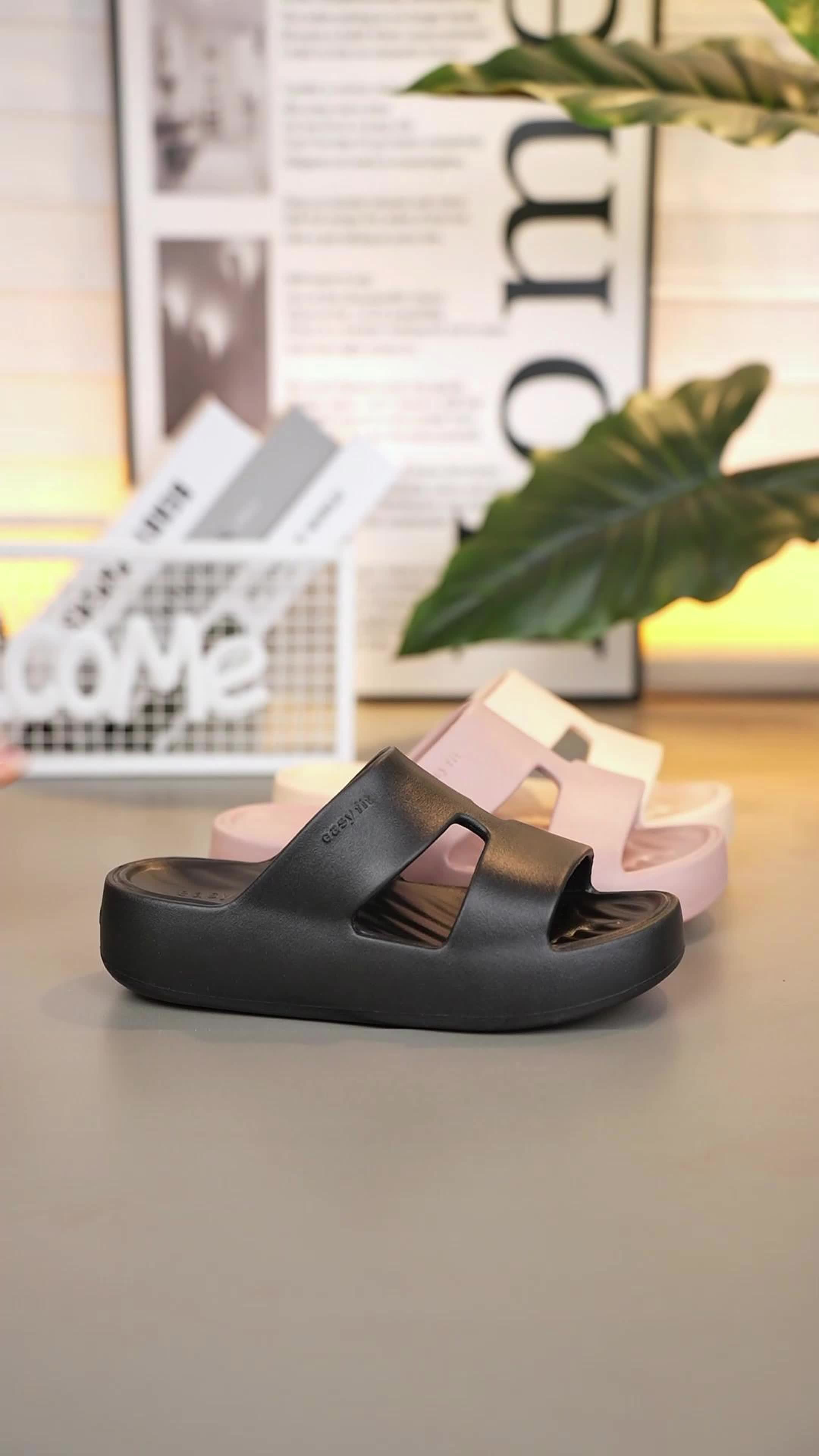 #EASYFIT   #WomensSlippers #SlippersforWomen #SandalsforWomen #CasualSandals  #4.5cmPlatformSlides #Comfort&Lightweight #Sandals   