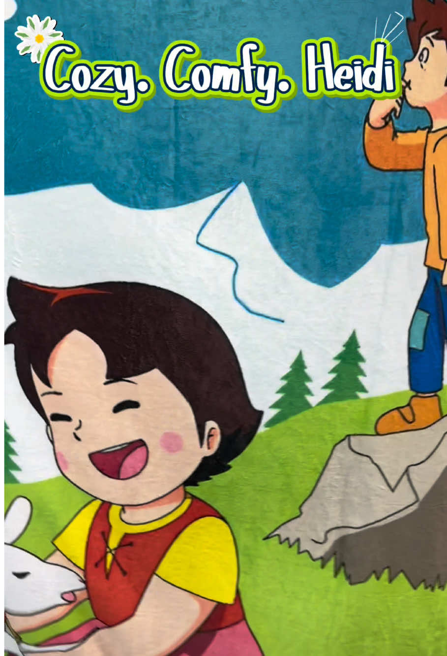 Heidi fannnnnn #ETHP #blanket #blanketlife #heidi #cartoon 