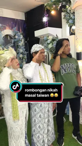 Rombongan nikah masal ditaiwan pokok melu jendral wito 😂😂 @SAM PIITAK SOPIR SEEZ 😂😂 , dekorasi makeup & gaun @Jolin chen mua Taiwan  🥰🥰 @Tessa tatarias  #nikahmasal #kdeitaiwan #irjendralwito #wito 