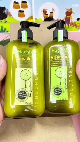 Cặp dầu gội xả bơ bưởi nhà Hachi dành cho chị nào bị rụng tóc, tóc không mềm mượt, da đầu nấm ngứa. #emmaitaphoa89 #daugoi #dauxa #hachi #xuhuong 