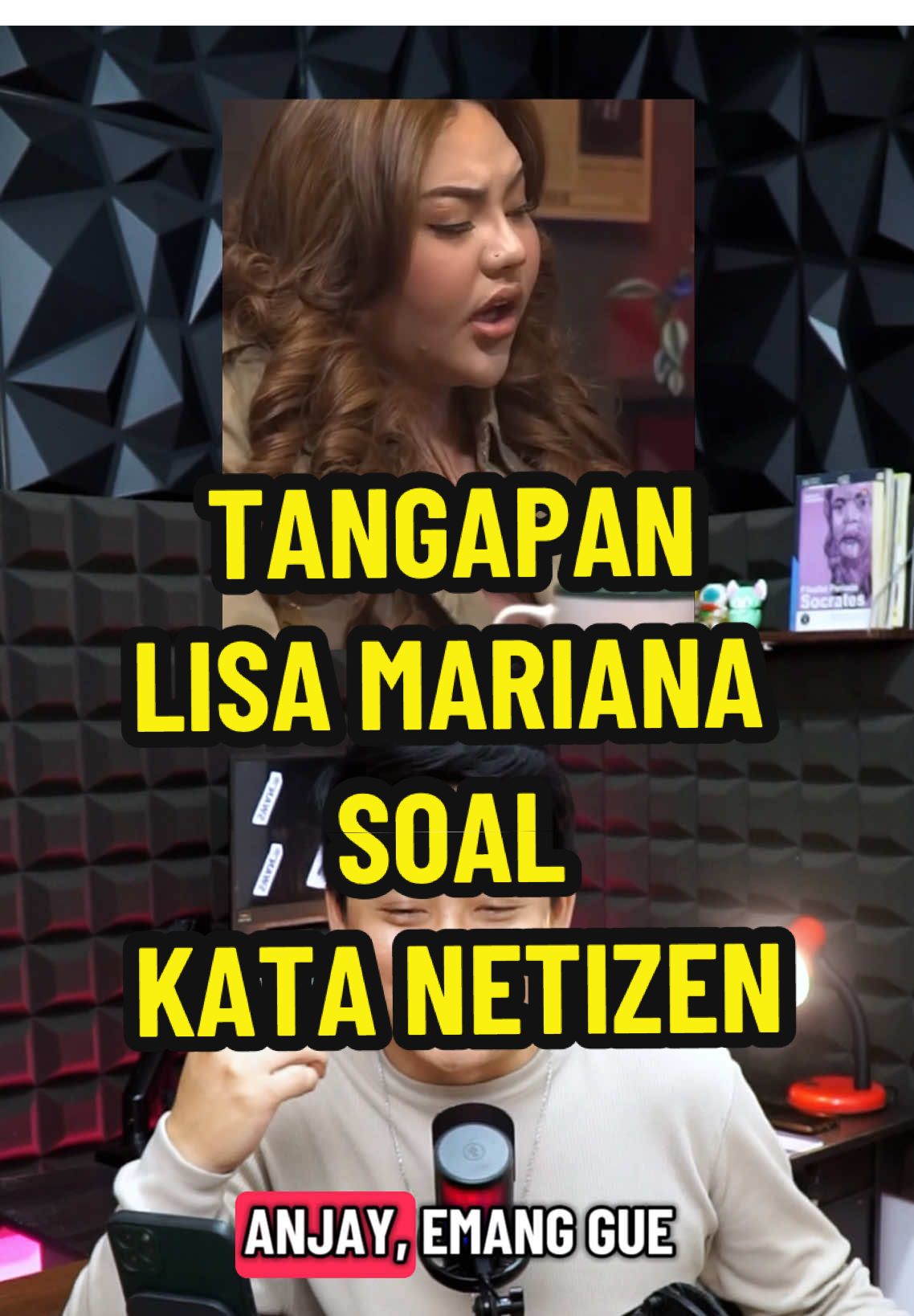 Tanggapan Lisa Marian soal kata Netizen #lisamariana #logickahfrimawan #closethedoor #netizen #frimawan 