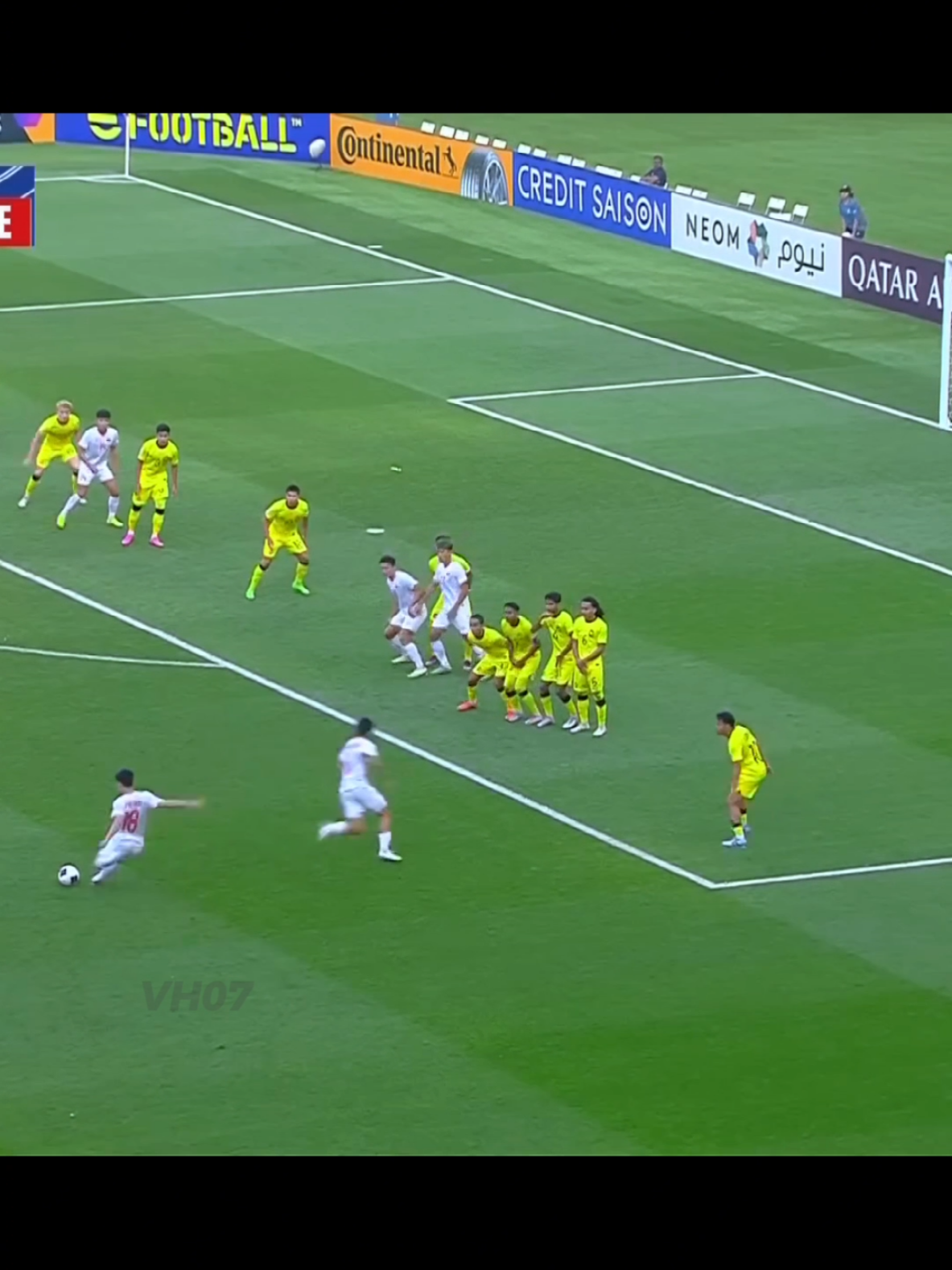 Những quả đá phạt chất lượng của Khuất Văn Khang #khuatvankhang #doituyenvietnam #freekick 