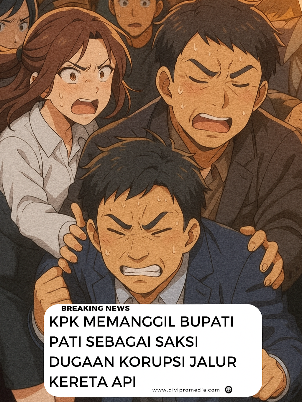 Bupati Pati, Sudewo, akhirnya memenuhi panggilan Komisi Pemberantasan Korupsi (KPK) untuk diperiksa sebagai saksi dalam kasus dugaan korupsi proyek jalur kereta api (KA). Berdasarkan pantauan di Gedung KPK, Kuningan, Jakarta Selatan, Rabu (27/8/2025), Sudewo tiba sekitar pukul 09.43 WIB. “Memenuhi panggilan sebagai saksi,” ujar Sudewo singkat kepada wartawan. Ia menegaskan tidak membawa dokumen apapun dan langsung masuk ke lobi gedung KPK. “Tidak ada berkas yang dibawa,” tambahnya. Sumber: VIN'D #bupatipati #kpk