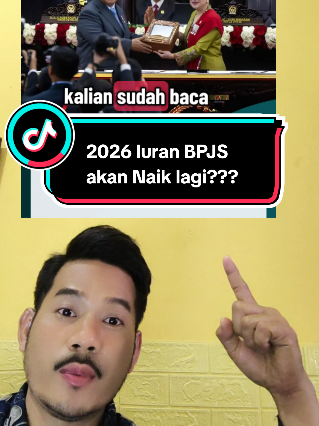 Siap-siap tahun 2026 Iuran BPJS akan kembali naik lagi.  #prabowosubianto #rezimomonomon 