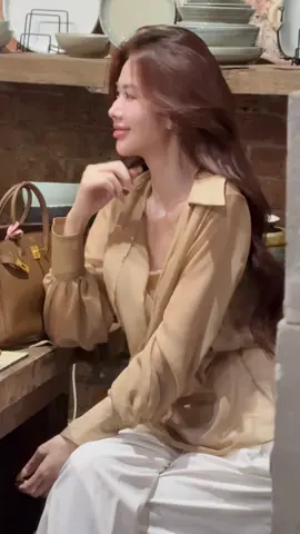 Màu nâu dịu dàng 🤎 #thoitrangtiktok #thanhlichcungEMOL #xuhuongtiktok #jyp 