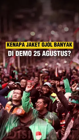 Demo 25 Agustus kemarin bikin banyak orang penasaran, soalnya jaket ojol keliatan di mana-mana.  Ada yang bilang itu simbol rakyat kecil, ada juga yang nyebut biar susah dikenalin di tengah kerumunan.  Duhh kumaha nih bang? yang pentinf tertib lohh #demo #ojekonline #APLIKASIOJEKJAHAT #DERITAOJOL #salamsatuaspal