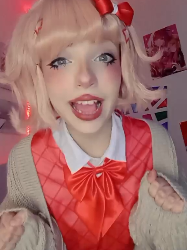 SAYORI COSPLAY !! [💙🎀] #sayori #ddlc #sayoricosplay #cosplay #ddlccosplay 