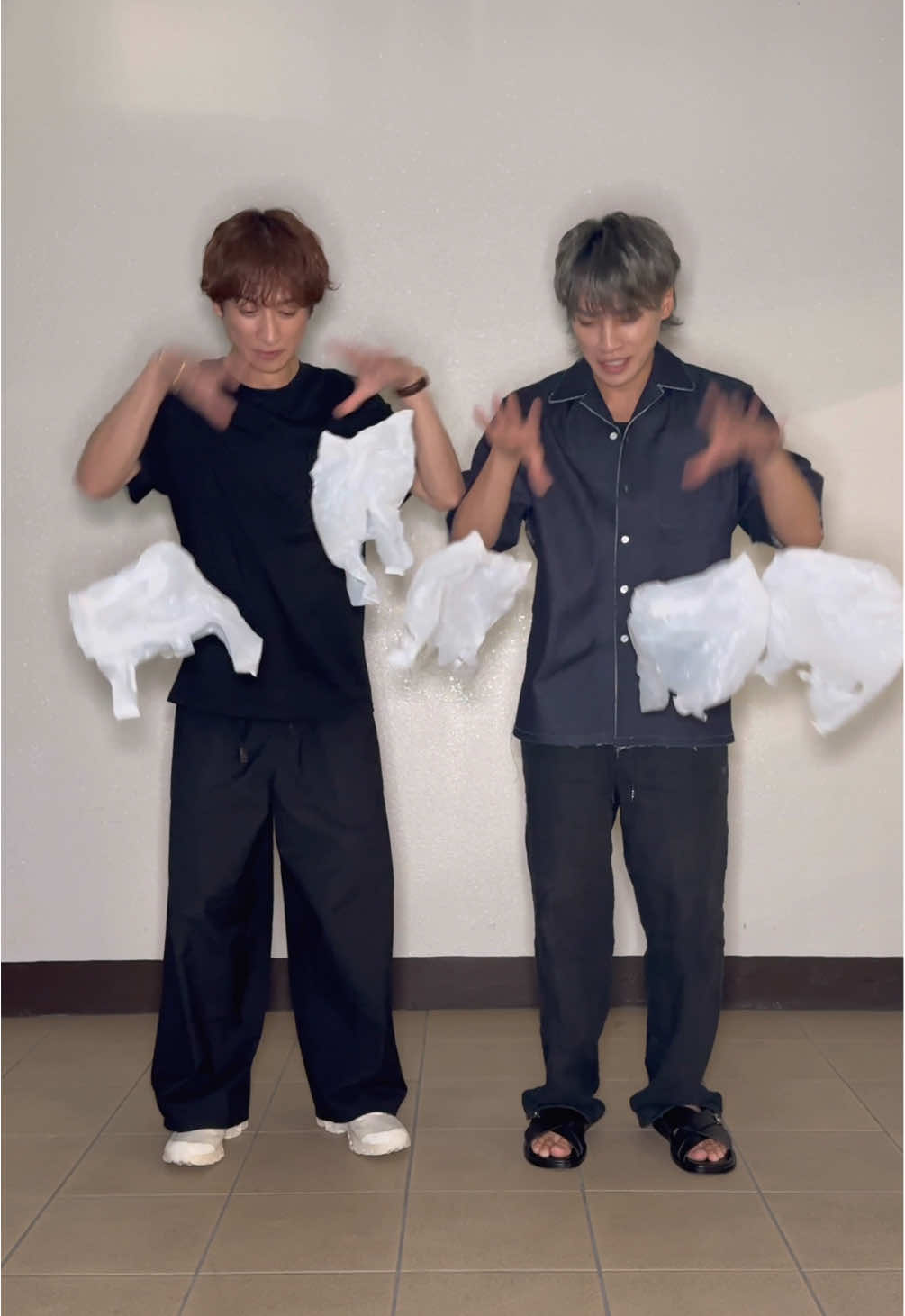 宮田くん＆二階堂くんで #PlasticBagDance 🛍️ #キスマイTikTok夏期講習中 #キスマイTikTok 