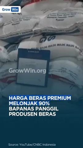 Harga beras premium naik hampir dua kali lipat karena pasokan Bulog belum optimal. Bapanas akan memanggil produsen untuk menstabilkan harga dan menyiapkan aturan baru agar fluktuasi harga tidak merugikan konsumen. Kenaikan harga ini jadi pengingat pentingnya manajemen rantai pasok pangan yang efektif. Produsen dan pemerintah perlu bekerja sama untuk memastikan ketersediaan produk esensial tetap stabil. Source: Bloomberg Technoz Video: YouTube/CNBC Indonesia -- Follow @growwinid untuk update terbaru seputar berita bisnis, teknologi, dan insight menarik! Kunjungi growwin.org untuk akses 1800+ modul pembelajaran bisnis #pangan #ekonomi #harga