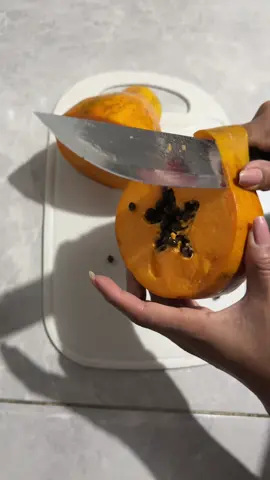 Papaya en ayunas #papaya #ayunas 