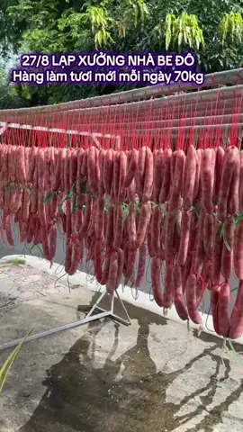 HÀNG TƯƠI MỚI MỖI NGÀY - LẠP XƯỞNG NHÀ BE ĐÔ #nhabedo #lapxuong #dacsancaolanh 